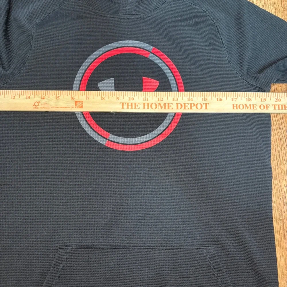 Under Armour Youth XL Black Red Hoodie‎ Pullover Long Sleeve Sweatshirt Athleic